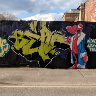 Wellington Street Graffiti (Spring 2018)